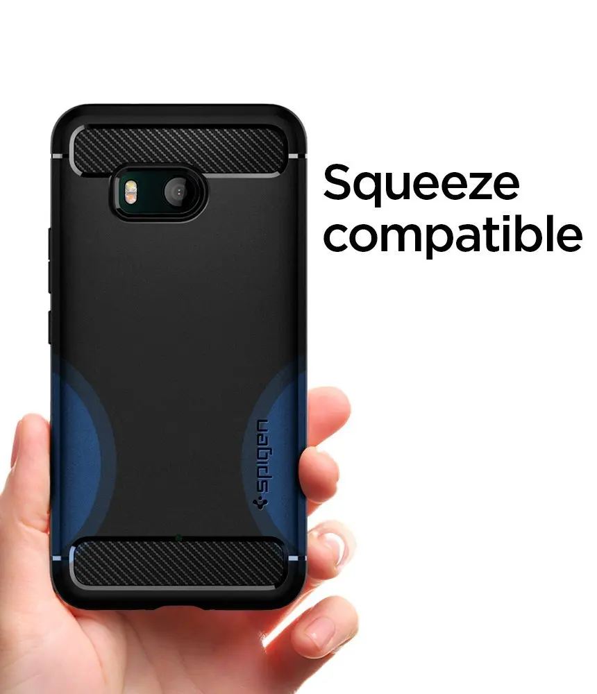 Aliantech оригинальный Spigen Rugged ARMOR Case для HTC U11 углеродного волокна Текстура дизайн