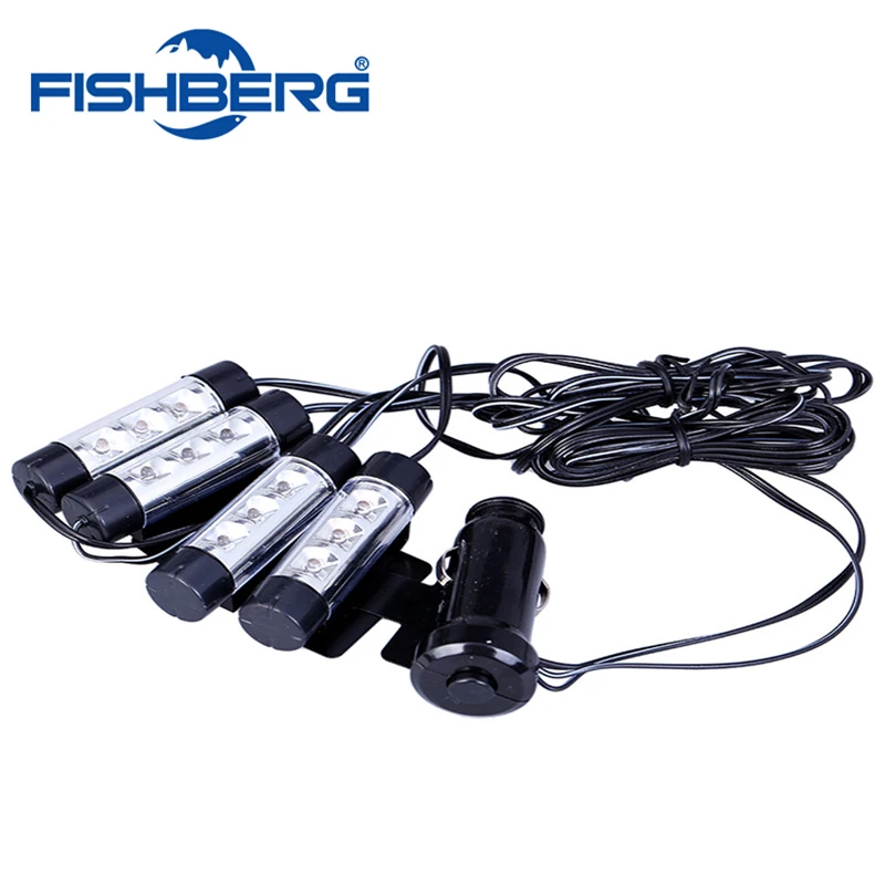 1 комплект Автомобильный внутренний атмосферный свет автомобильный заряд 12 В 4X3