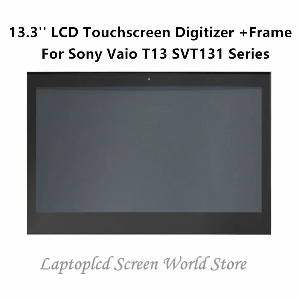 FTDLCD 13 3 ''LCD сенсорный дигитайзер сборка + рамка для ремонта ноутбука Sony Vaio T13