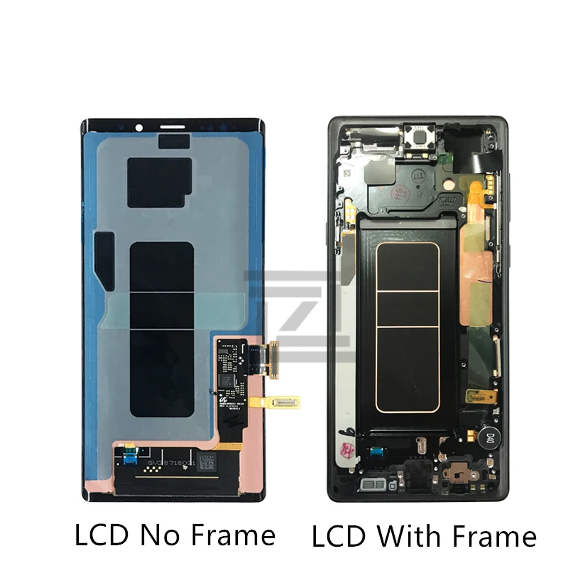 Pantalla Lcd con marco para m&oacute;vil, montaje de digitalizador t&aacute;ctil para Samsung Galaxy Note 9, n960, N960F, N960D, N960DS-2