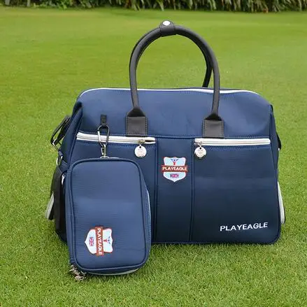boston bag set PLAYEAGLE Golf Boston сумка с обувным слоем нейлоновая Большая вместительная сумка для гольфа для спорта на открытом воздухе Дорожная сумка для гольфа - Цвет: boston bag set