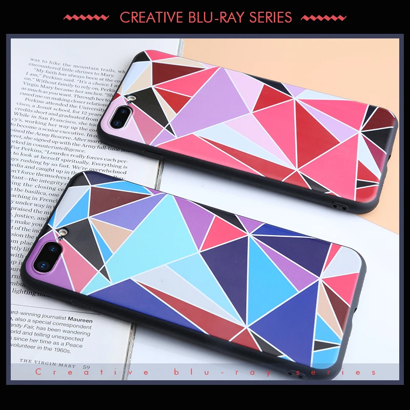 Yikola Colorful Soft TPU Pattern Case For iPhone 7 8 Plus Protect Back Full Cover X 6S Fashion Phone Cases |