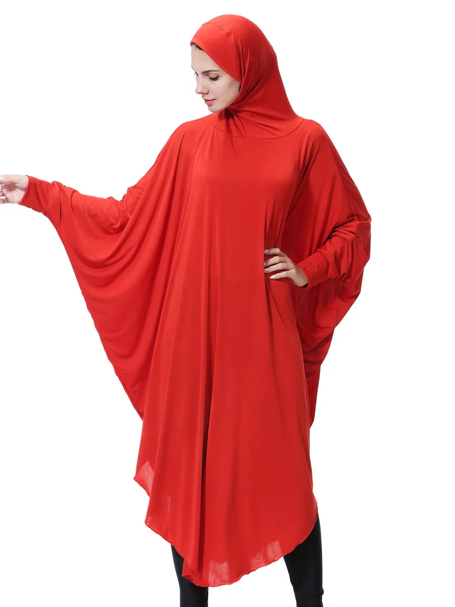 Мусульманский, 12 цветов, Batwin, Khimar, Бурка, кафтан, верхняя часть, абайя, Исламская одежда, халат, мгновенный хиджаб, шарф, арабский, для поклонения, молитва, одежда