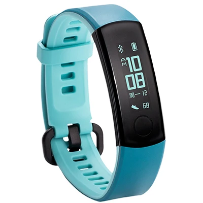 sea blue Умный Браслет Huawei Honor Band 3, монитор сердечного ритма Honor 3, умный Браслет для плавания, водонепроницаемый фитнес-трекер - Цвет: sea blue