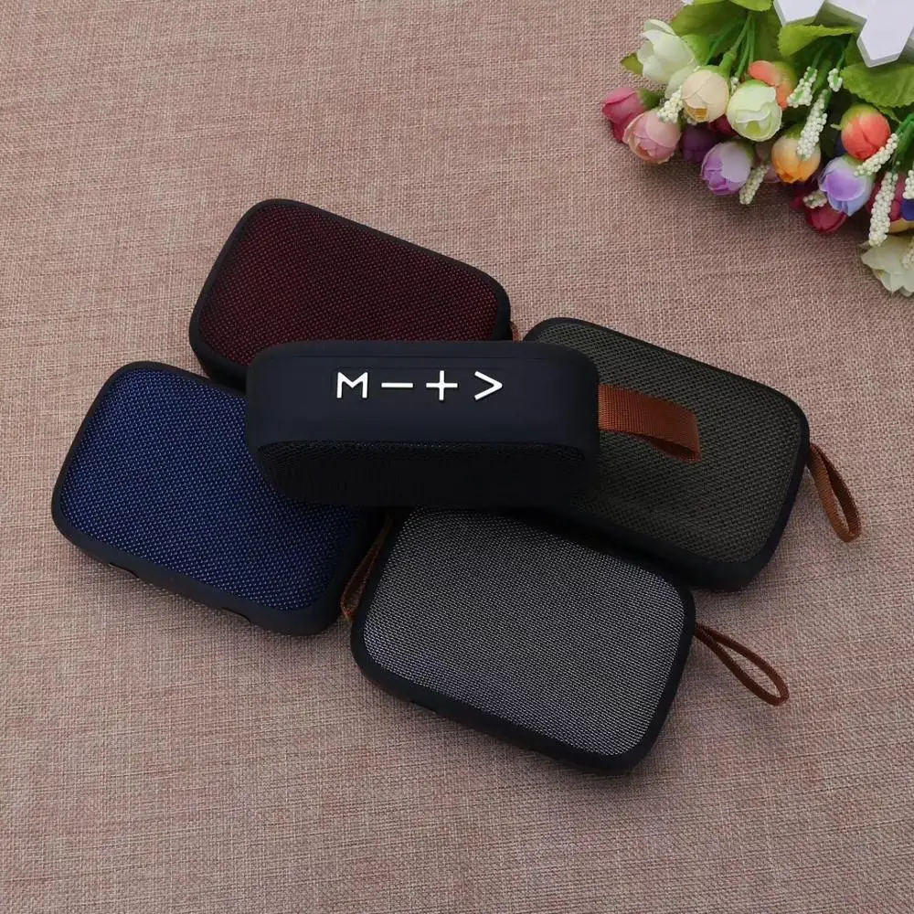 Fabric Box Mini Portable Outdoor Wireless Speaker Bluetooth Speakers Lound box Party HD Mic Handsfree for iPhones Huawei Xiaomi |