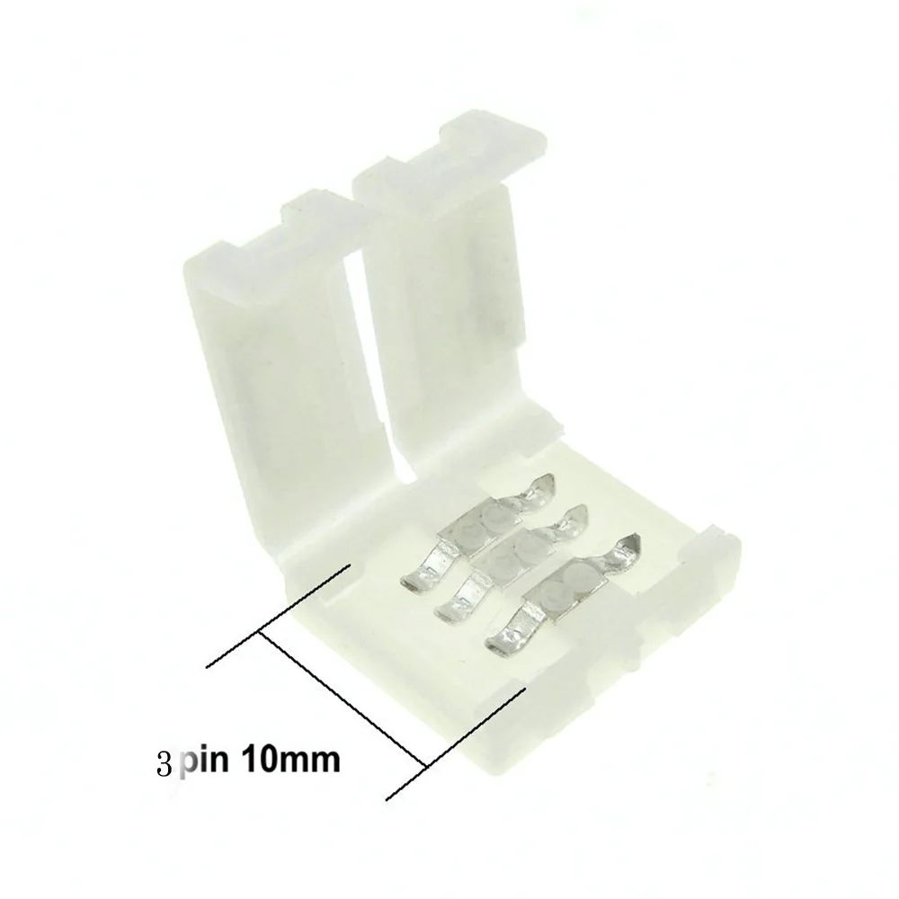 Разъемы для светодиодной ленты 2pin 10 мм/3pin мм/4pin мм/5pin мм Бесплатный сварочный