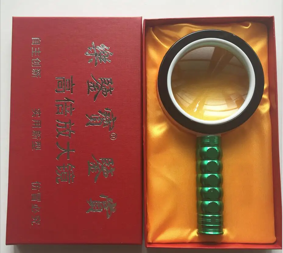 10 Times 80mm LED Illuminated Educational Gift Magnifier for Children Handheld Magnifying Glass Reading Mobile Phone Repair | Инструменты