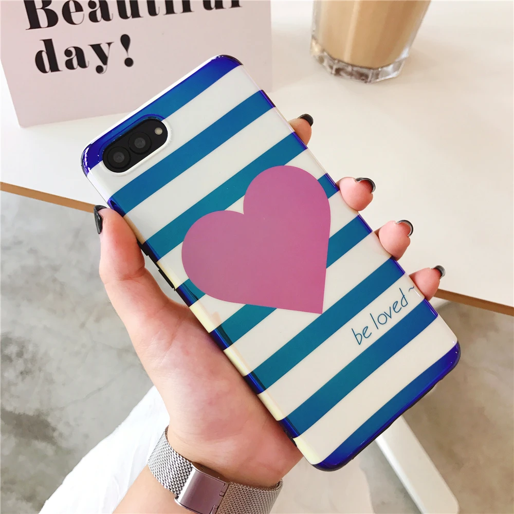 Мультфильм зебра узор сердце любовь чехол для телефона Huawei Mate 10 P20 Pro Nova 2 S Honor 9