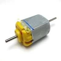 1pc 1 5 12v strong magnetic axis carbon brush 130 motor 612v 30005400rpm toy motor top quality diy