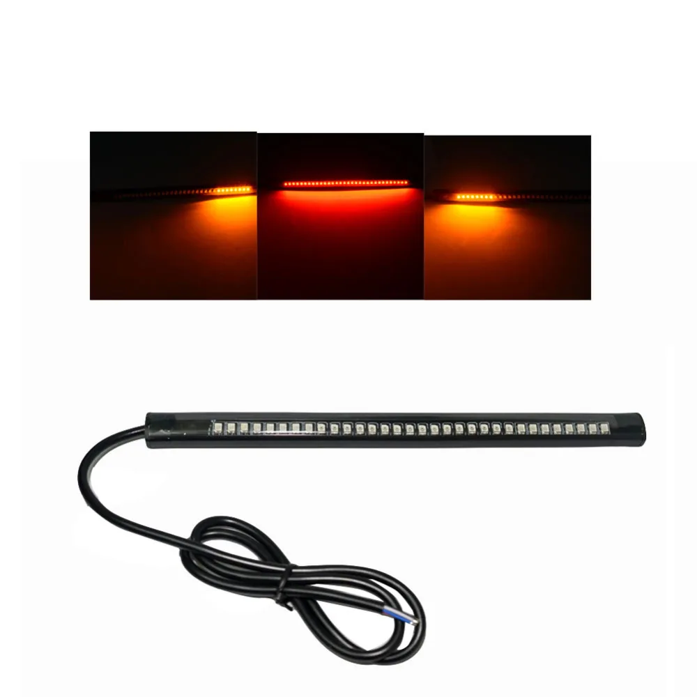 Universal LED Turn Signal Light Motorcycle Tail Modified Cafe Racer Motorbike Brake Stop Warning Lamp |