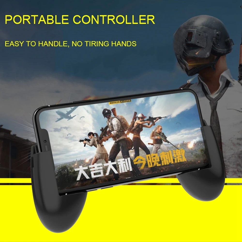 PUBG Controllers joystick gamepad mobile gaming controller with handle grip free fire buttons for iphone 7 trigger | Электроника