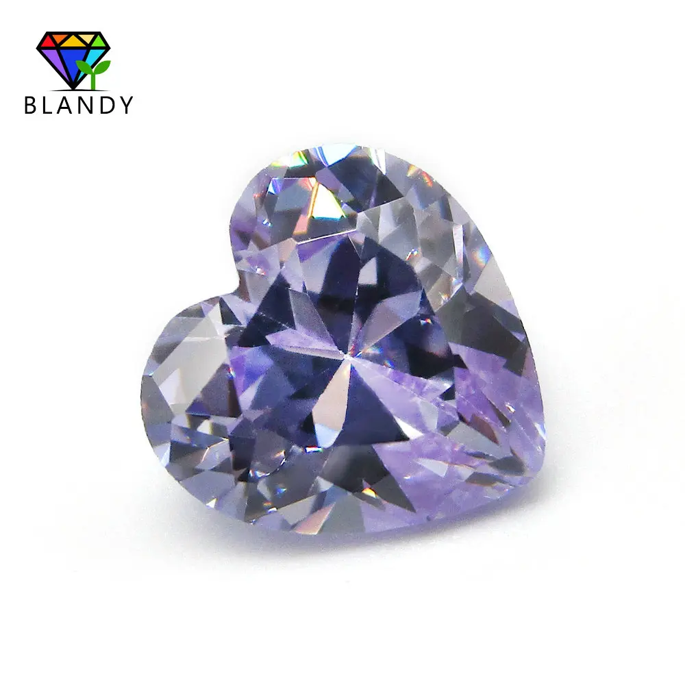 Lavender 50 шт./лот 3,0~ 15 мм 5A фиолет, оливковый, фиолетовый, черный, розовый, белый кубический цирконий камень CZ драгоценные камни для ювелирных изделий - Цвет: Lavender