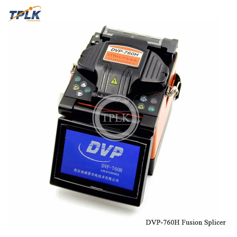 Лучшая цена DVP 760H волоконно оптический сварочный аппарат multi язык FTTx / FTTH машина