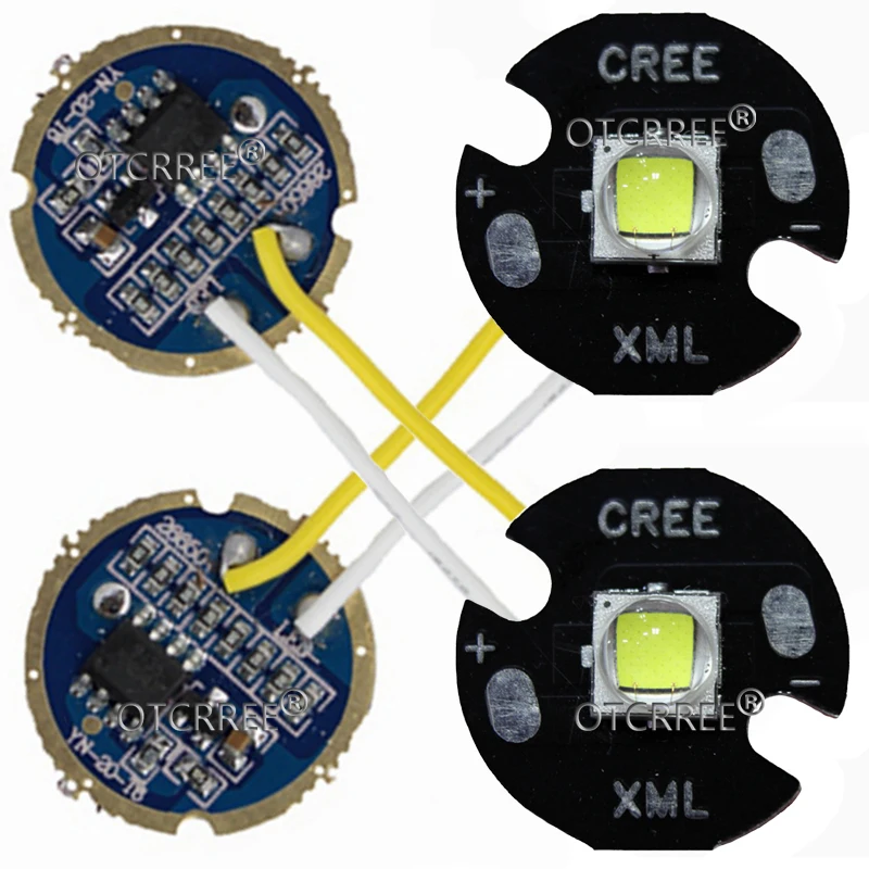Светодиодный излучатель высокой мощности Cree XML2 XM L2 T6 10 Вт холодный белый