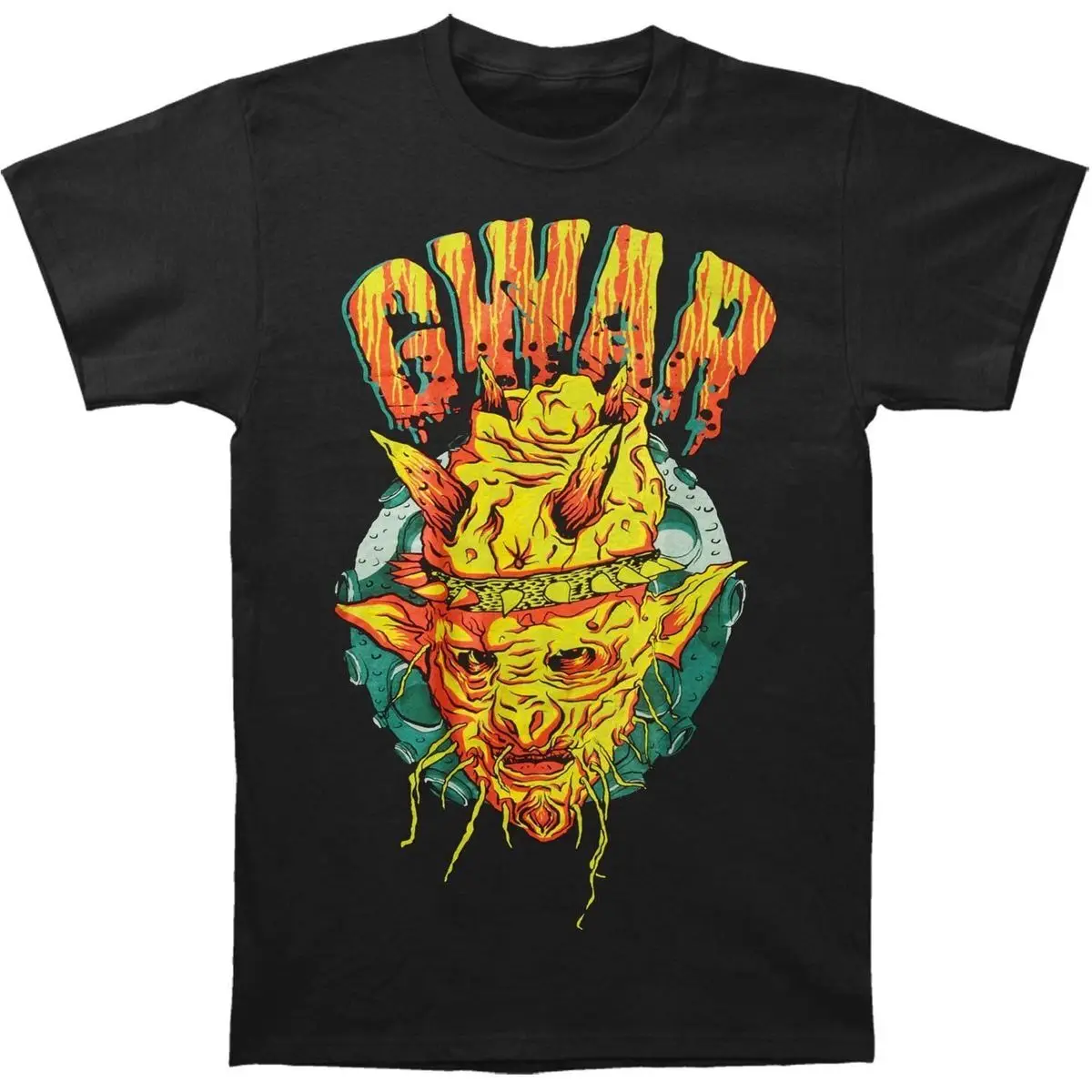 Аутентичные GWAR группа планета Oderus футболка Размеры s m l xl 2XL 3XL новый круглый