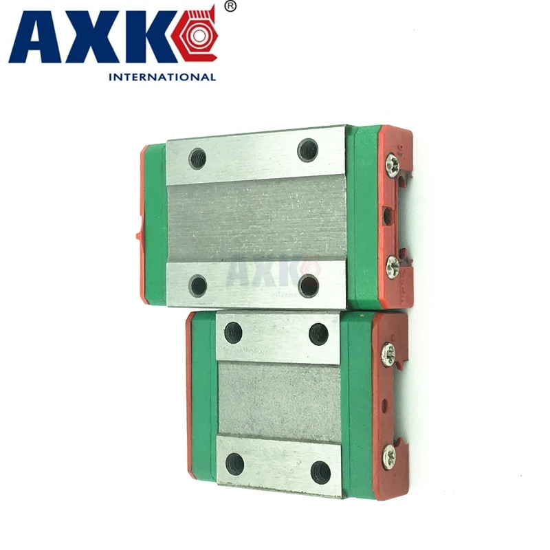 AXK Бесплатная доставка 12 мм линейная направляющая Mgn12 L = 100/200/300/400/500 + слайд Mgn12c или