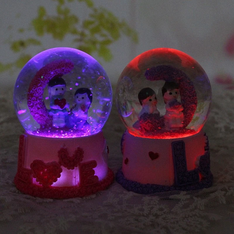 Креативное домашнее украшение Террариум для влюбленных Настольный хрустальный