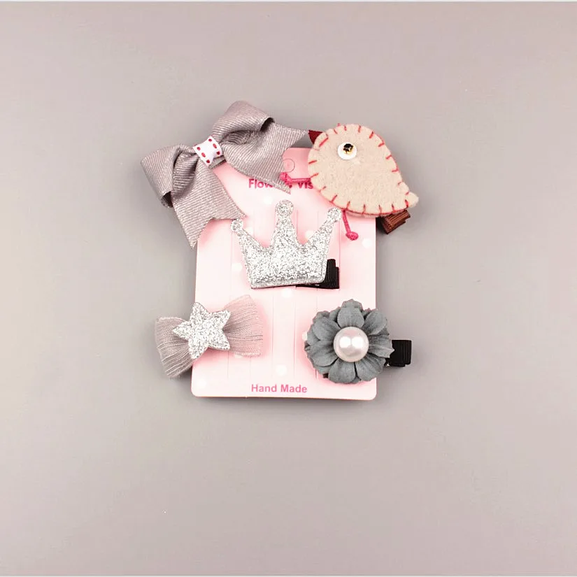 Новинка Лидер продаж Детские милые аксессуары для волос Принцесса норковая