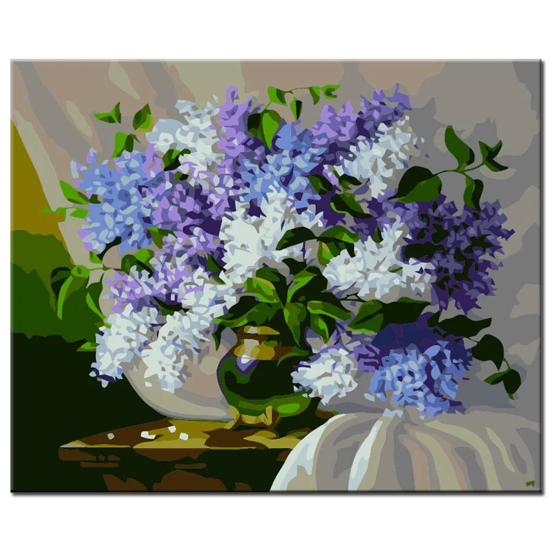 DIY масла Краски ing по номерам выполненные на холсте настенные панно для Гостиная