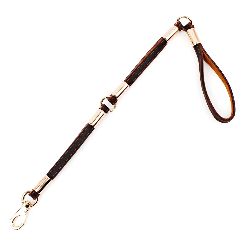 Роскошный поводок для собак из воловьей кожи домашних животных воловья Веревка