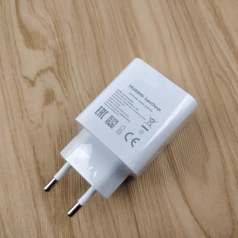 Оригинальное зарядное устройство Huawei Supercharge адаптер для быстрой зарядки 1 м 5 А