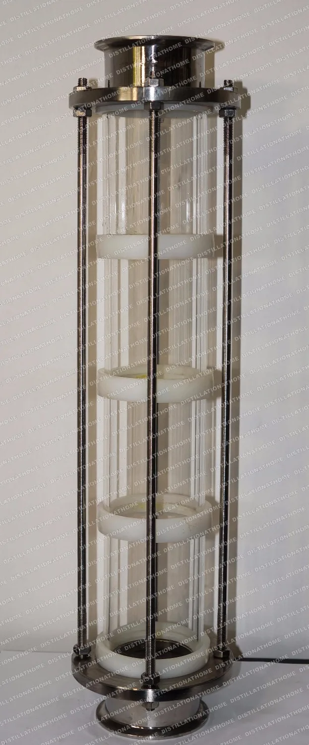 3 &quotСтеклянная колонна для дистилляции воды.|column|column distillationcolumn water |