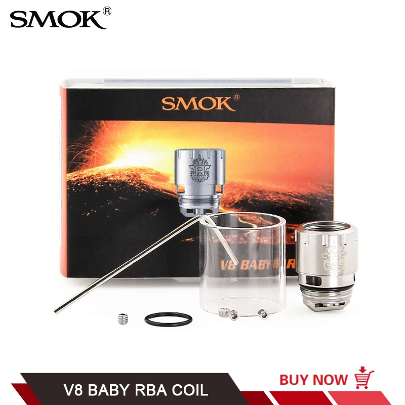 100% SMOK TFV8 Детские катушка RBA для Baby Beast танк электронная сигарета|rba coil|coils for electronic