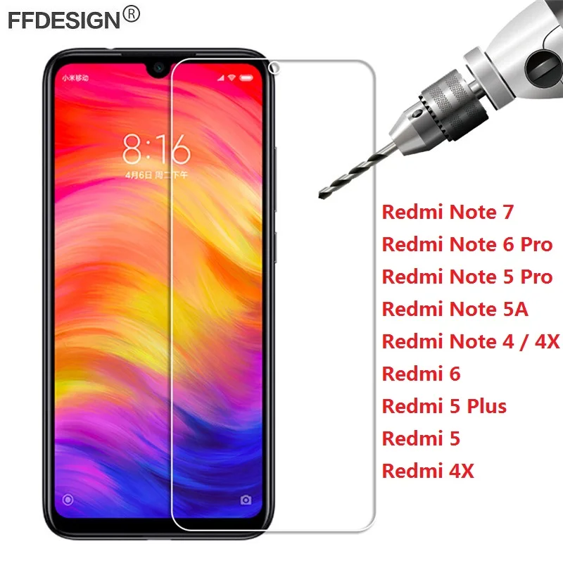 Защитное стекло для Xiaomi Redmi Note 7 6 5 Pro 5A 4X закаленное стекло для Xiaomi Redmi Note 7 6 5 Pro 4 4X защитная пленка