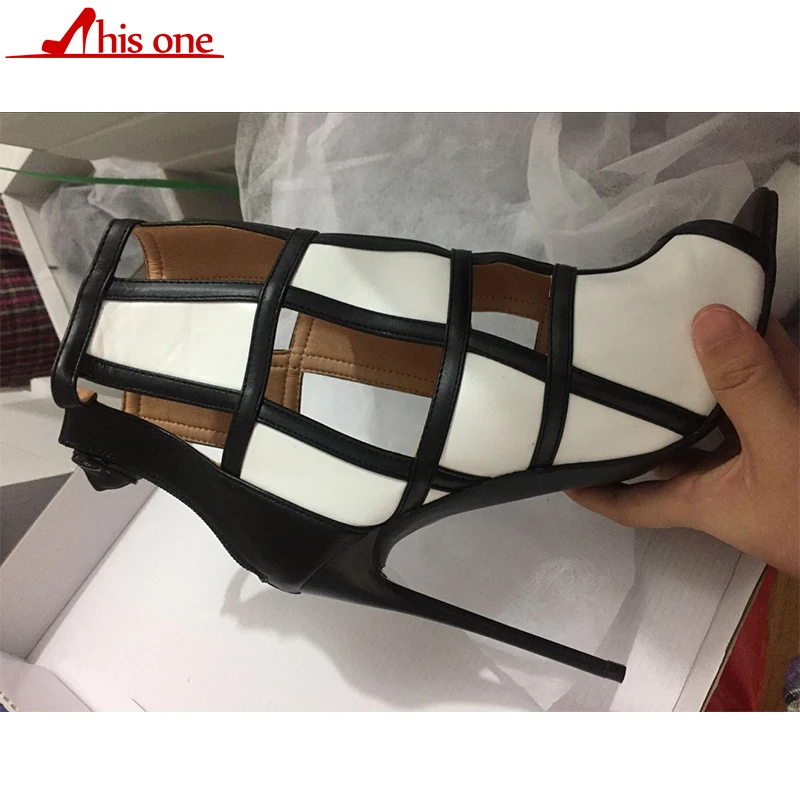 

New Desiger Sexy Women Sandals Hollow out Buckle Strap High Heels Bridesmaid Bridal Wedding Pumps Sandals plus size 35-47