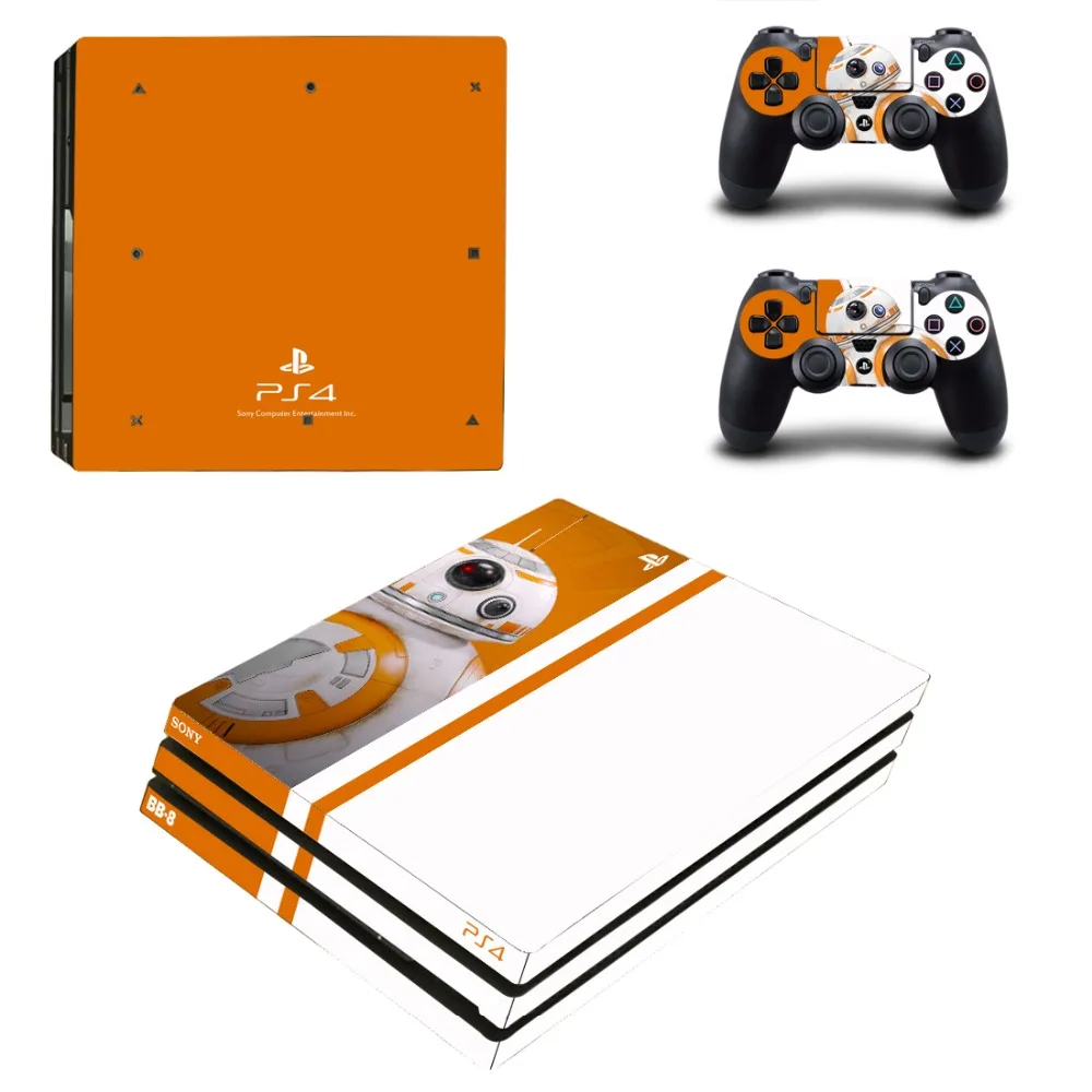 С принтом «Звездные войны» PS4 Pro кожи Стикеры наклейка для Игровые приставки 4 консоли и 2 контроллер PS4 Pro кожи Стикеры винил