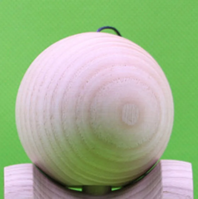 Неокрашенный пепельный шар Tama простой деревянный kendama для DIY только