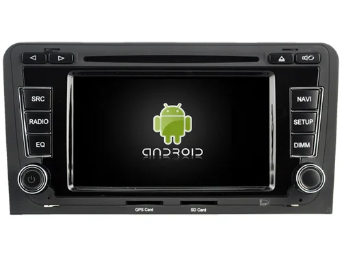 Android 8.0 CAR Audio DVD player FOR AUDI A3/S3/RS3 (2003-2012) gps Multimedia head device unit receiver BT WIFI | Автомобили и
