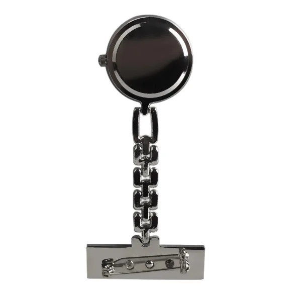 

Hot Fashion Nurse Table Pocket Watch with Clip Brooch Chain Quartz Mini Watches LXH