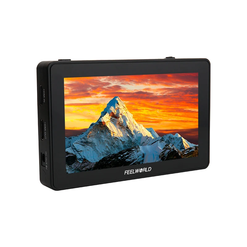 Feelworld F6 PLUS сенсорный экран монитор из алюминиевого сплава F5.5 дюймов 3D Lut 4K на камеру DSLR камера на контроль Кардана