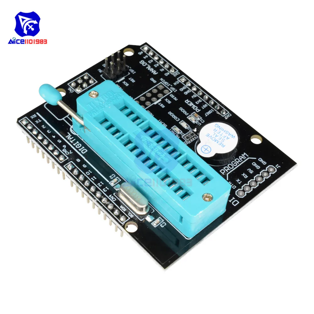 Diymore AVR ISP программируемый Плата расширения модуль для Arduino Uno R3 Mega2560 Atmega328P Nano Pro загрузчик горелки