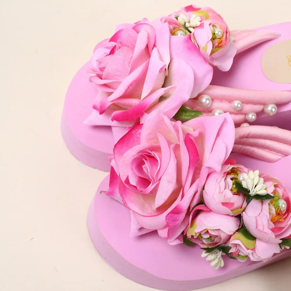 Сандалии HAHAFLOWER женские на платформе босоножки высокой повседневная обувь с