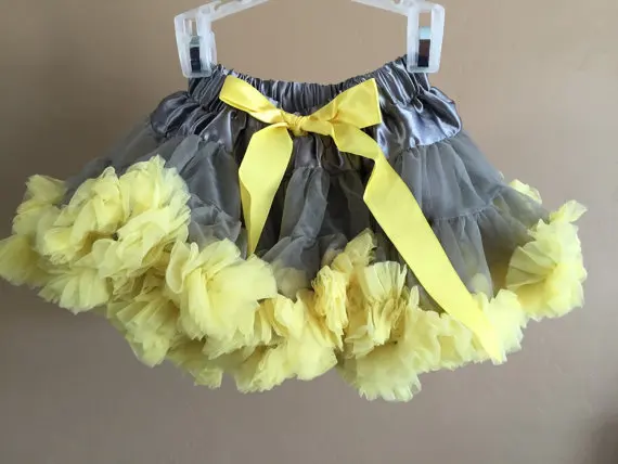 Юбка-американка юбка-американка для вечеринки Танцевальная юбка-пачка серого