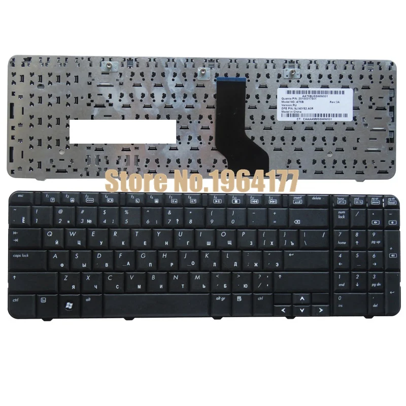 Русская клавиатура для HP Compaq Presario CQ60 CQ60-100 CQ60-200 G60 CQ60-300 RU