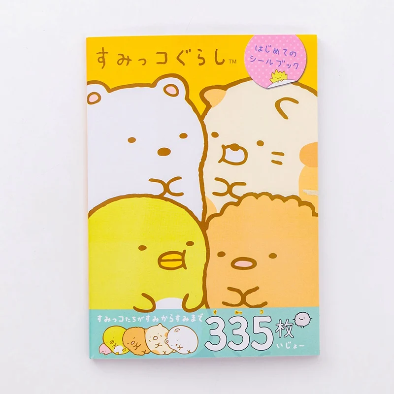 335 шт./упак. японский Стиль мультфильм Книжная Полка Декоративные наклейки из бумаги васи Скрапбукинг ярлыком Дневник стикеры для альбомов