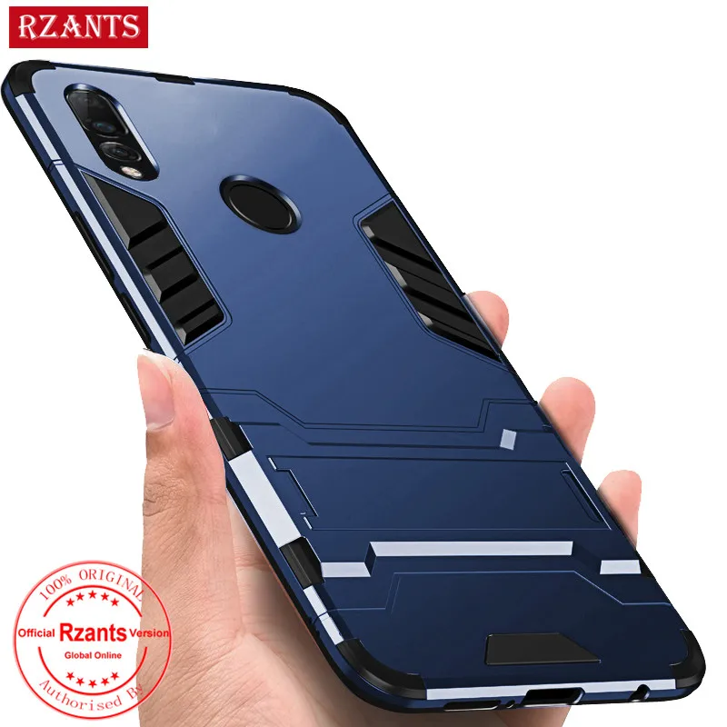 Чехол для телефона Rzants для Asus ZenFone Max Pro M2/M1, Жесткий Мягкий противоударный чехол с откидной подставкой для ZenFone Max Pro M2/M1 - Цвет: Blue