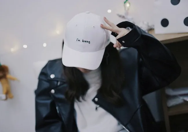 Пользовательские взрослые повседневные кепки Snapback модные буквы I'm Кепка с надписью "занято" для женщин и мужчин вышивка бейсбольная кепка s Спортивная Кепка Gorras