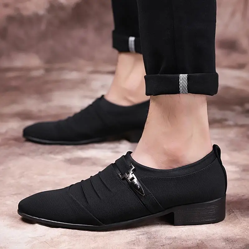 ZYYZYM Fashion Trend Men Shoes Breathable Casual Comfortable Slip on Massage large size | Обувь