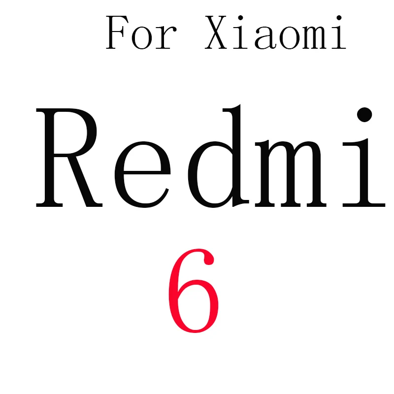 For Redmi 6 Закаленное стекло GerTong для Xiaomi Redmi 4A Note 3 Note 2 для Redmi 6 6A 3 Pro 3S Mi5 Mi4C Mi4 защитная пленка - Цвет: For Redmi 6