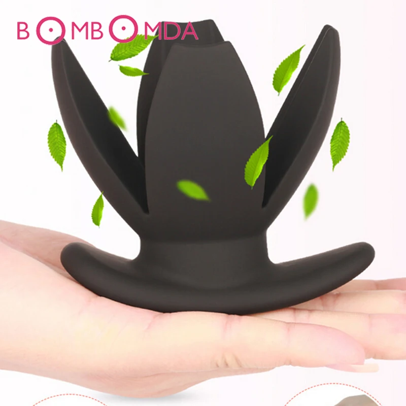 Silicone G spot Stimulating Anal Plug Butt Dilator Opening Anus Expander Gay Erotic Sex Toys For Men Woman | Красота и здоровье