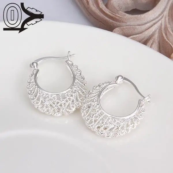 Горячая Продажа! Бесплатная Доставка 925 Серебряной Сережки Мода Ювелирные