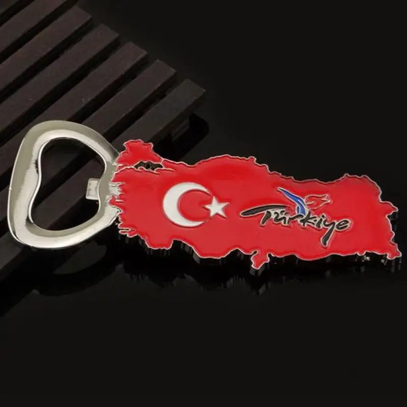Fashion Zinc Alloy Beer Bottle Opener Travel Souvenir Gift Turkey S3 | Дом и сад