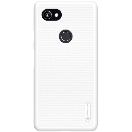 Чехол для Google Pixel 2 Чехол для Google Pixel 2 XL чехол NILLKIN суперматовый Защитный матовый жесткий чехол-накладка - Цвет: Белый