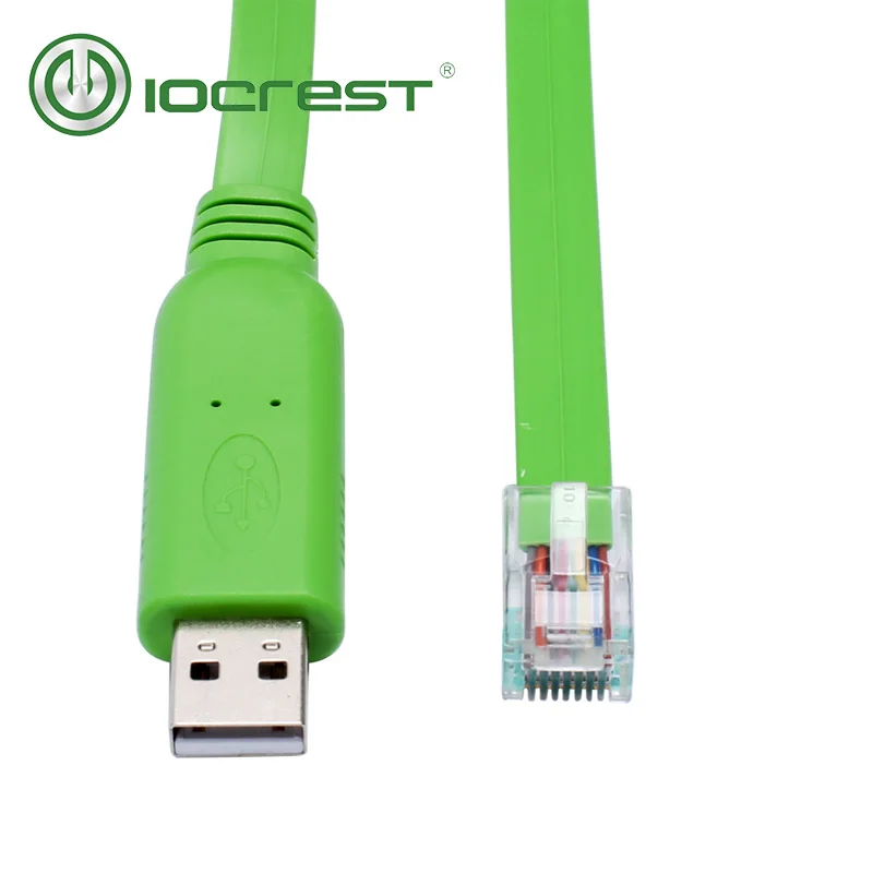 Консольный кабель IOCREST USB Rs232 Rj45 для маршрутизатора Cisco новинка прямые продажи