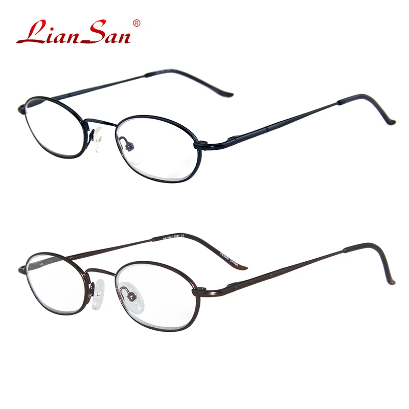 2017 Liansan новый дизайн моды овальные очки Мужские/Женские для чтения HD смолы линзы
