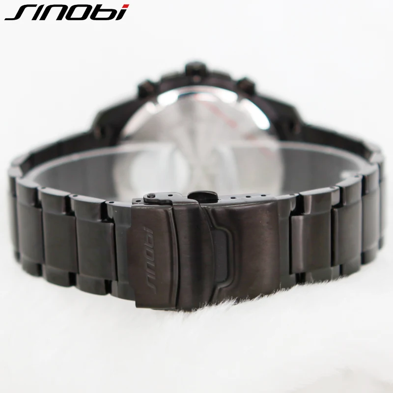 SINOBI Секунд Дисплей Многофункциональный Мужчины Смотреть Полный Календарь